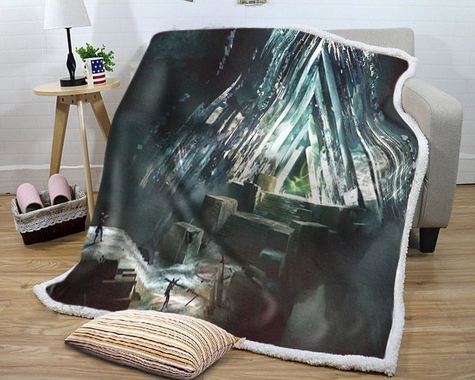 Destiny Vault Of Glass Sherpa Fleece Blanket