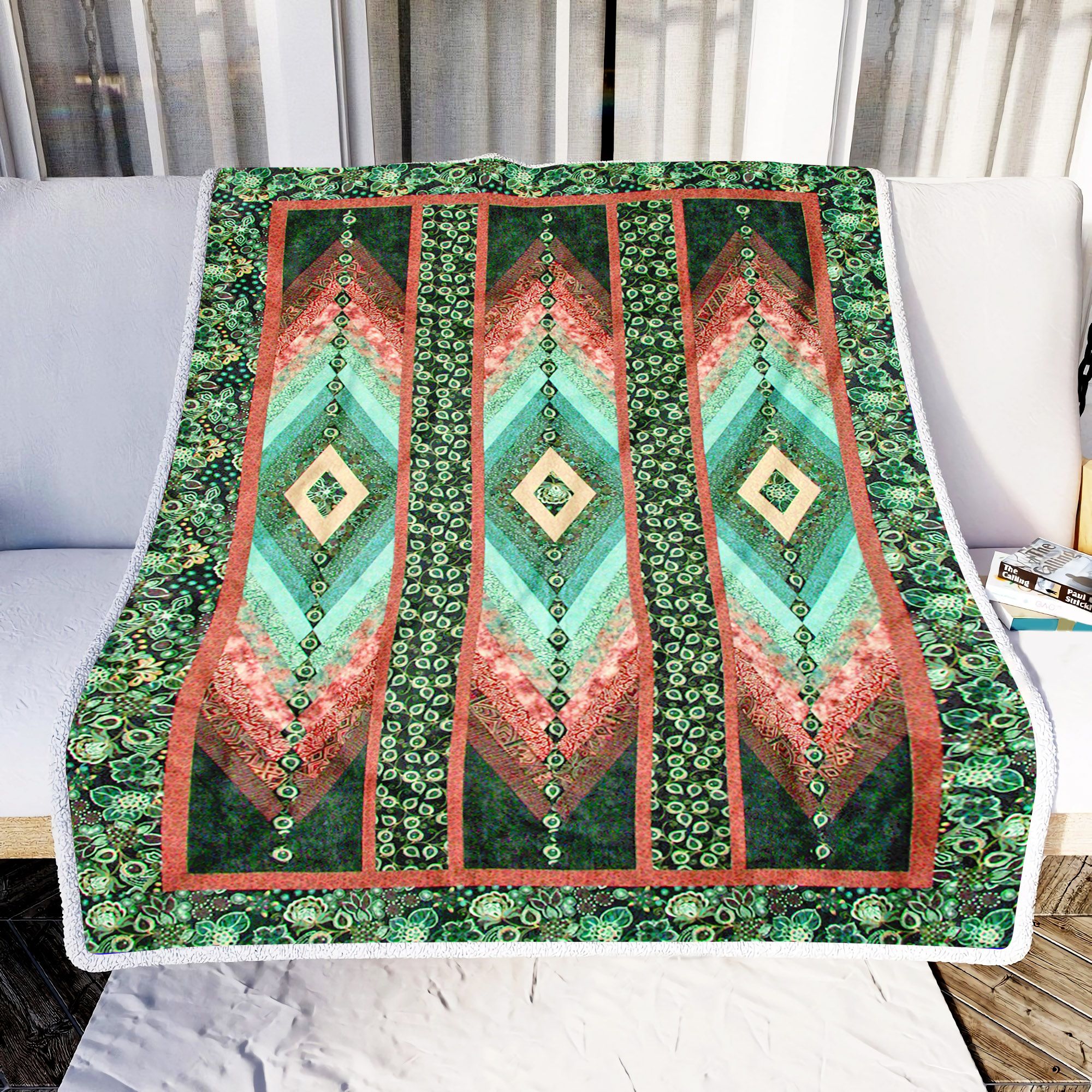 Diamonds Are Forever Fleece Blanket