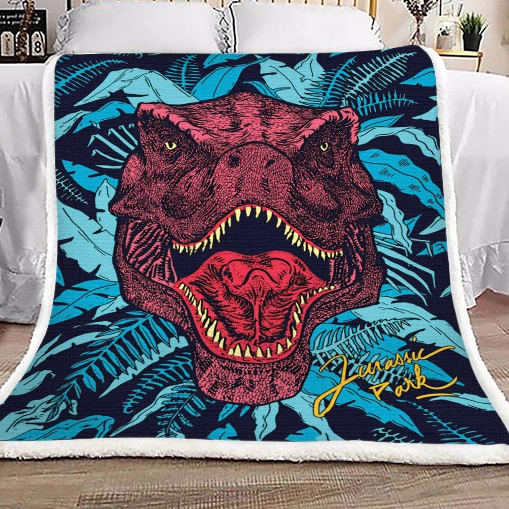 Dinosaur Sherpa Fleece