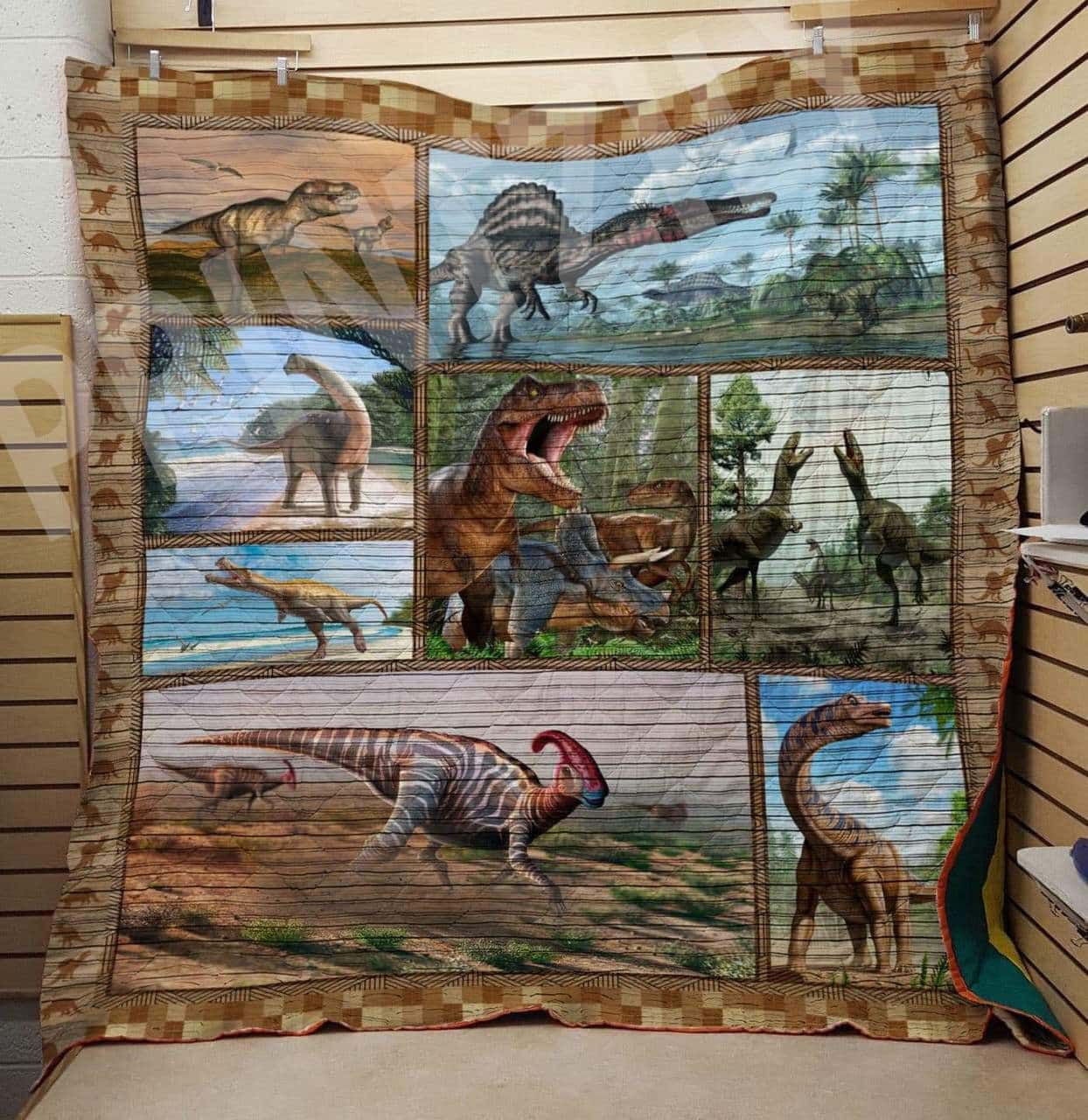 Dinosaur Apart Of World Quilt Blanket DHC0201201028TD