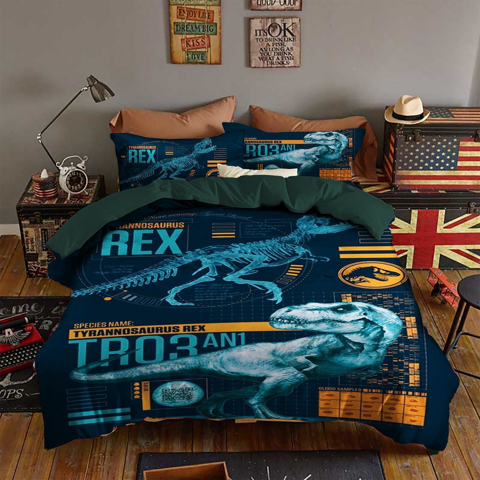 Dinosaur Bedding Set
