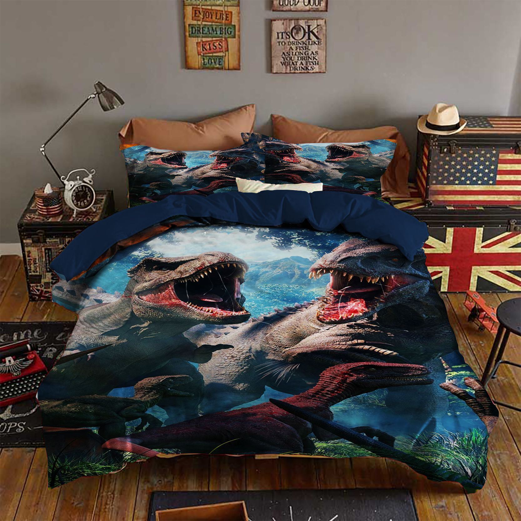 Dinosaur Bedding Set