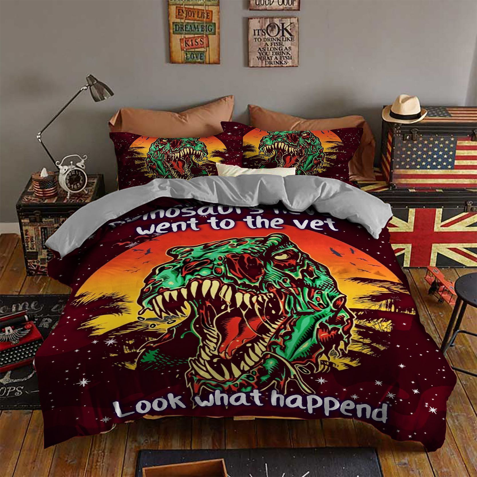 Dinosaur Bedding Set