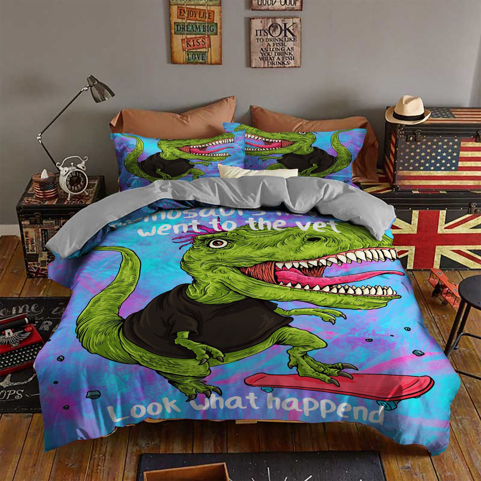 Dinosaur Bedding Set