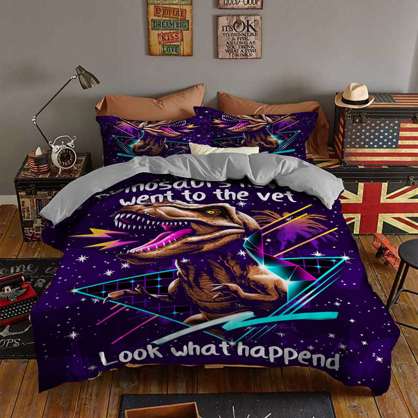 Dinosaur Bedding Set