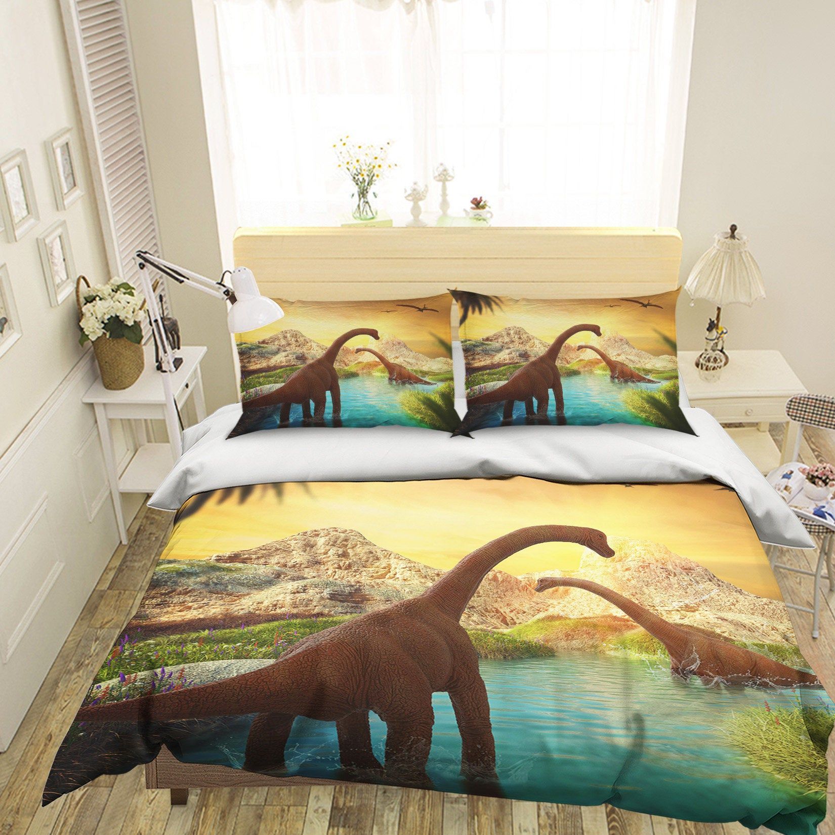 Dinosaur Bedding Set