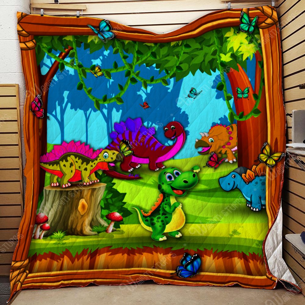 Dinosaur Cartoon Quilt Blanket Lp Dhc1312128Dd