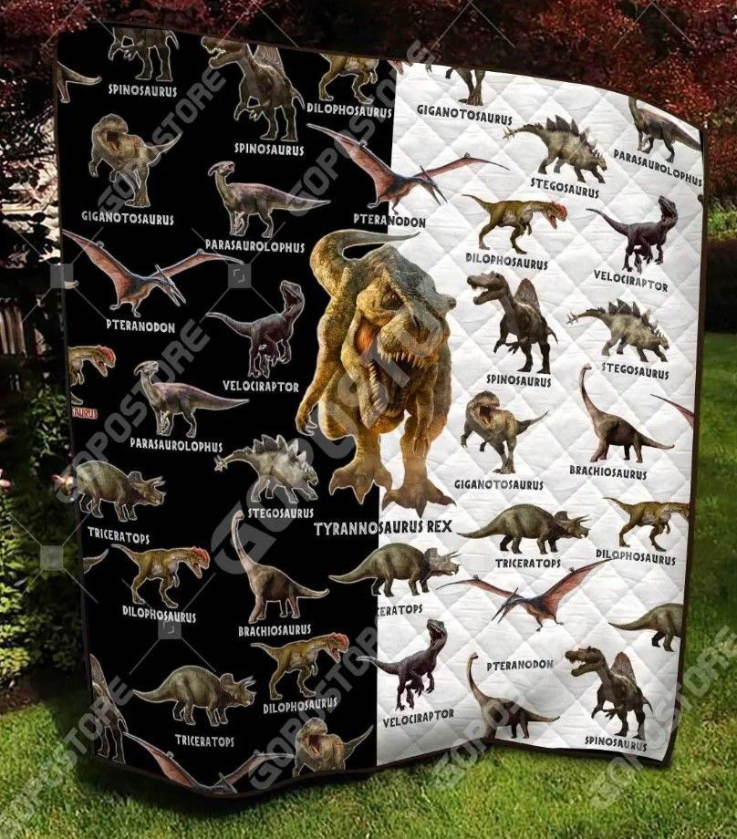 Dinosaur Collection Sherpa Fleece Blanket