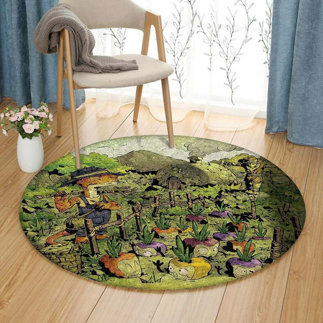 Dinosaur Round Carpet