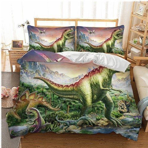 Dinosaur Forest Bedding Set