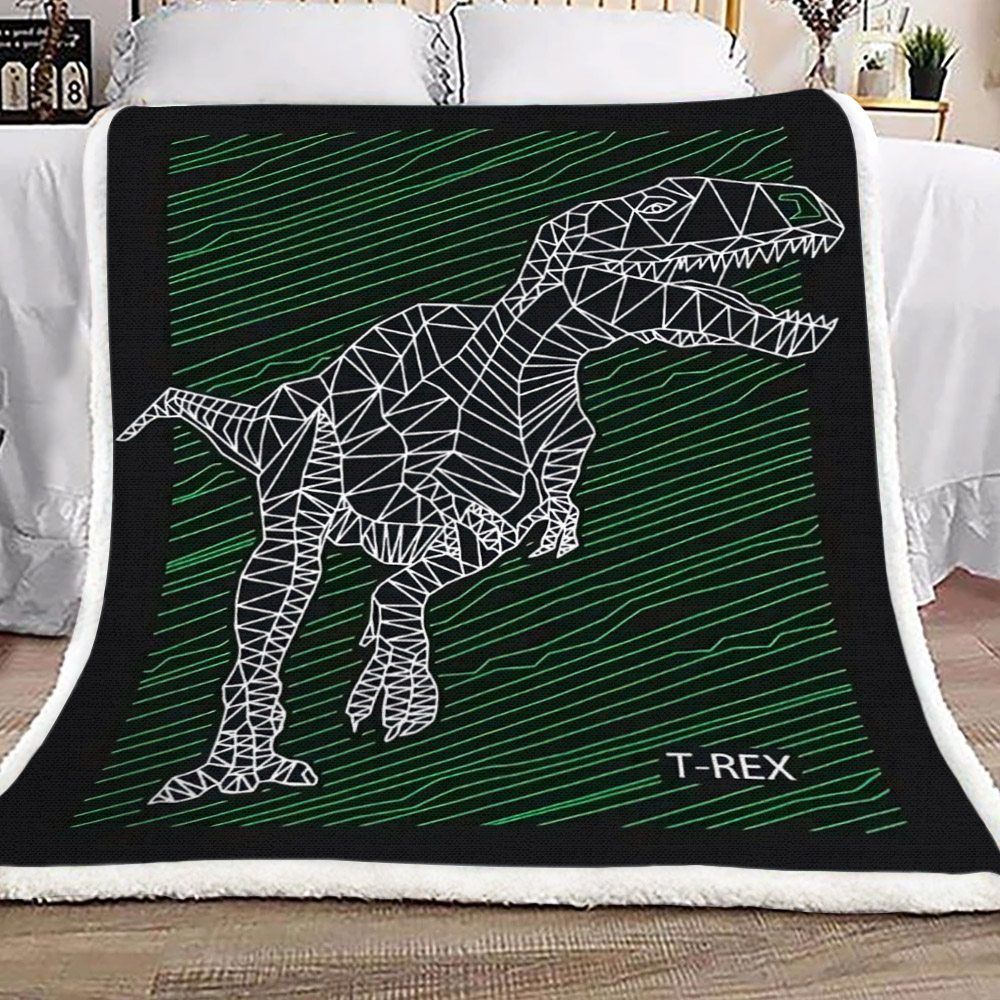 Dinosaur Sherpa Fleece