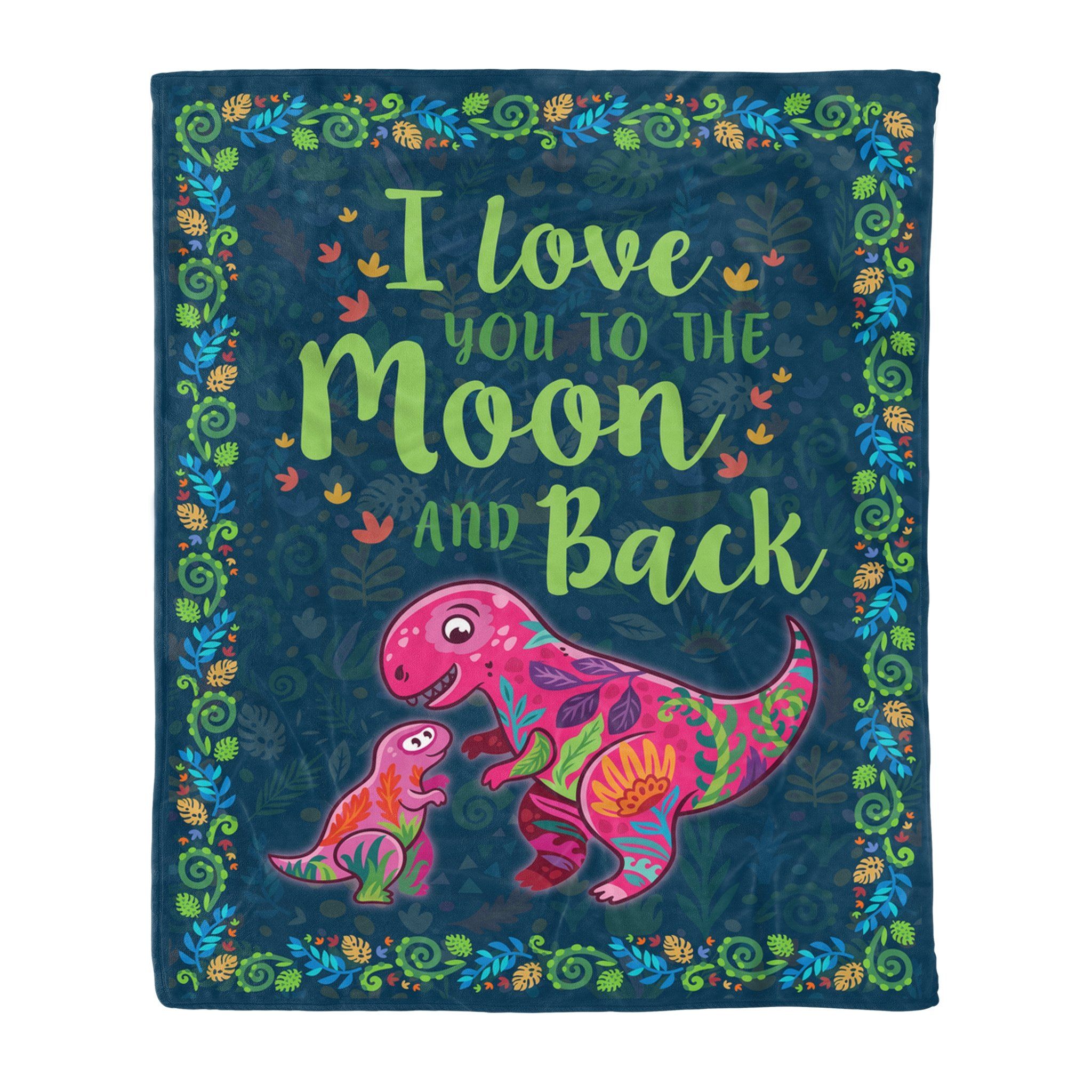 Dinosaur Fleece Blanket