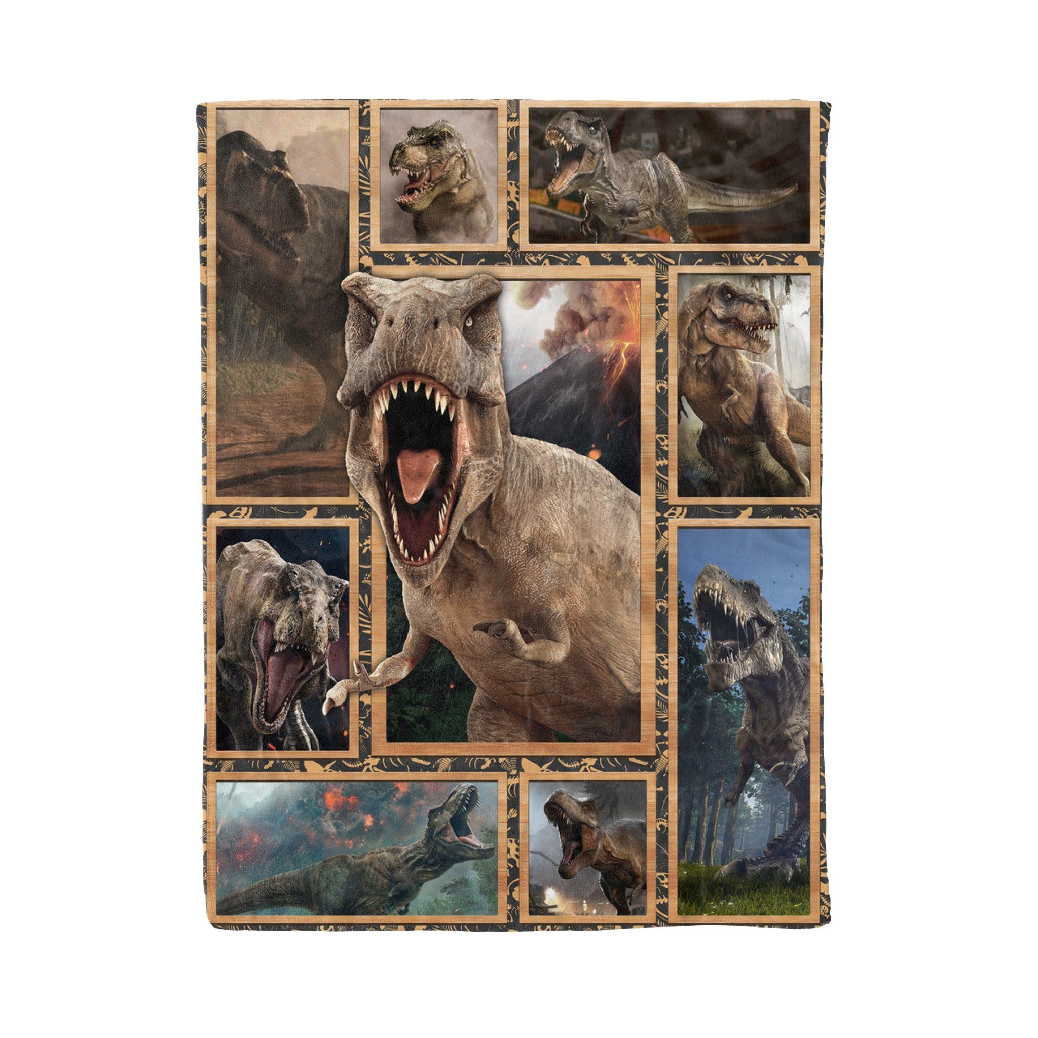 Dinosaur Fleece Blanket