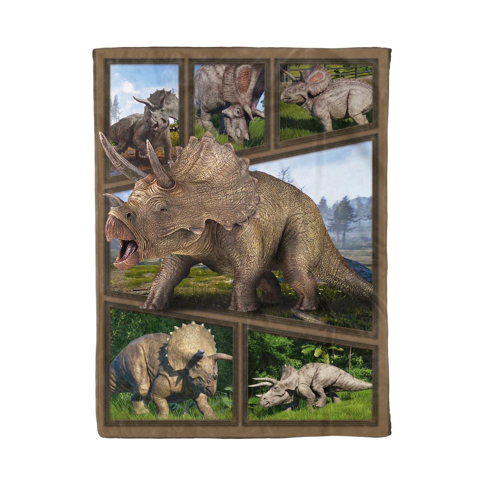 Dinosaur Fleece Blanket