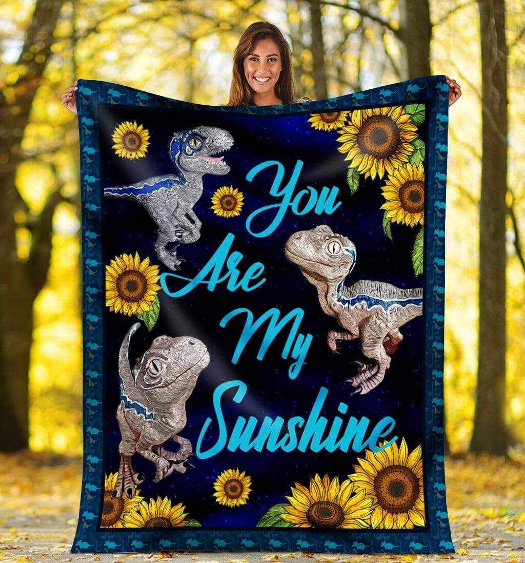 Dinosaur Fleece Blanket
