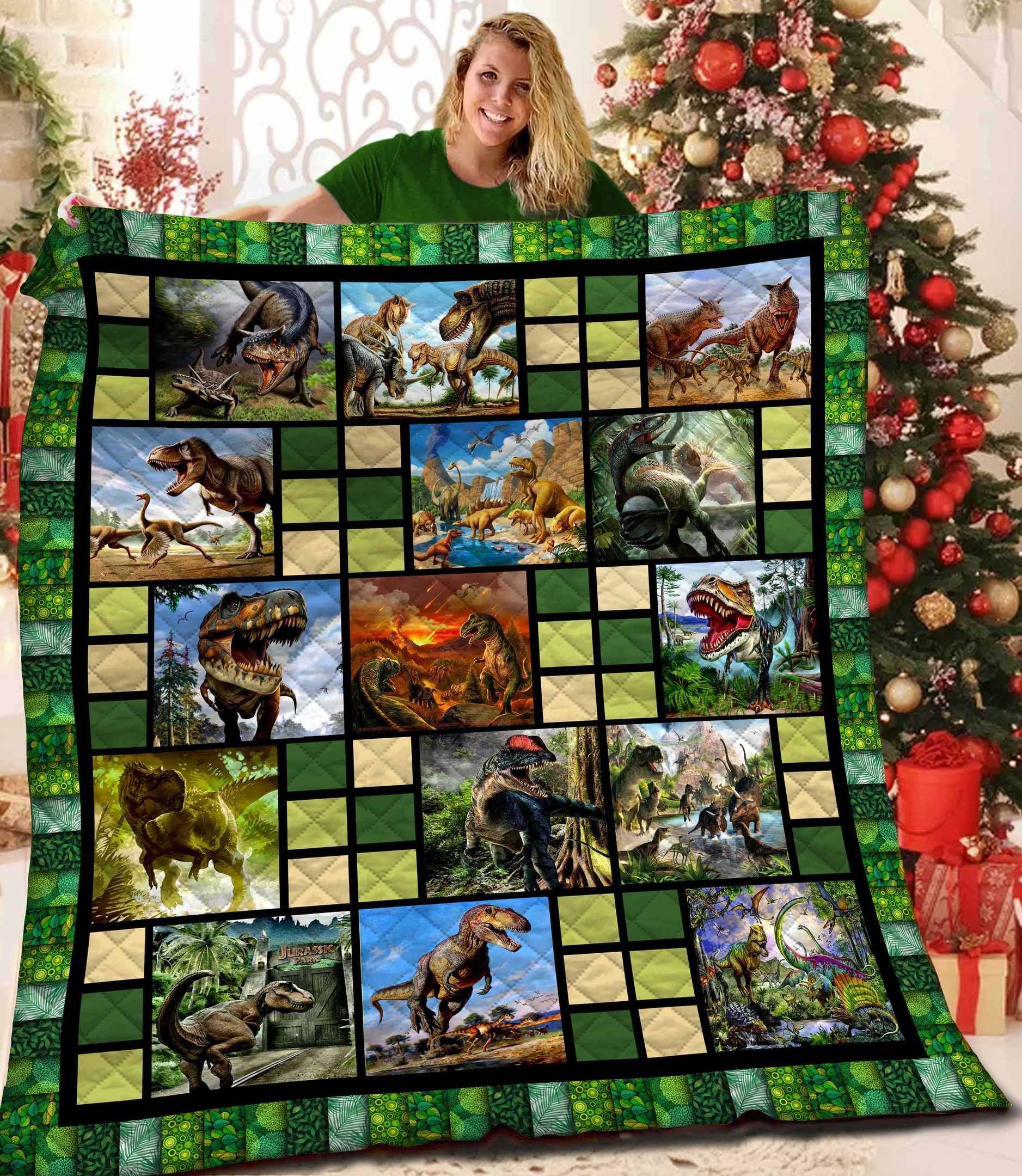 Dinosaur Quilt Blanket BBB081118NL