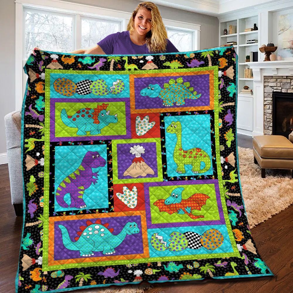 Dinosaur Quilt Blanket BBB100214SM