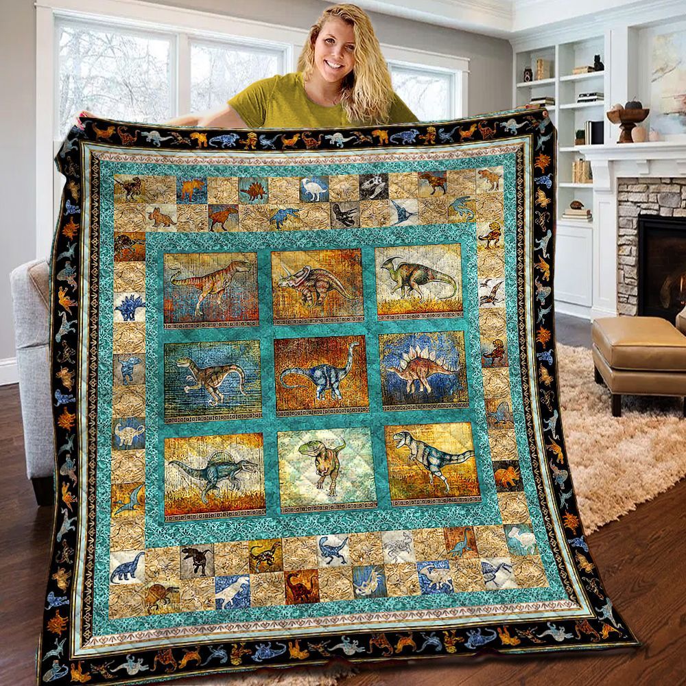 Dinosaur Quilt Blanket BBB110201NB