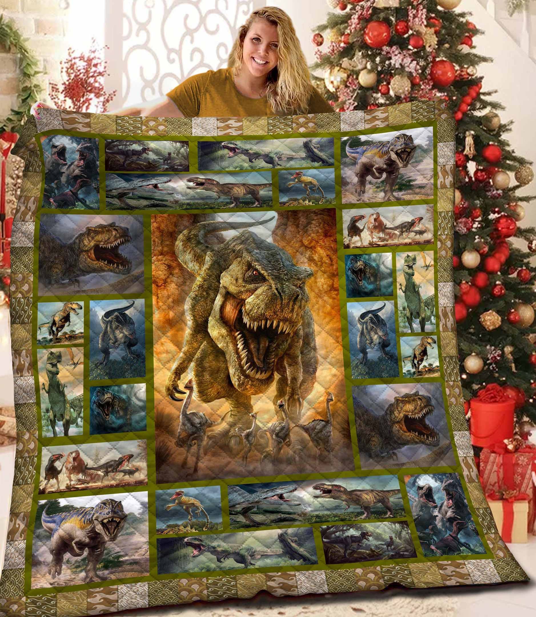 Dinosaur Quilt Blanket BBB201110SM