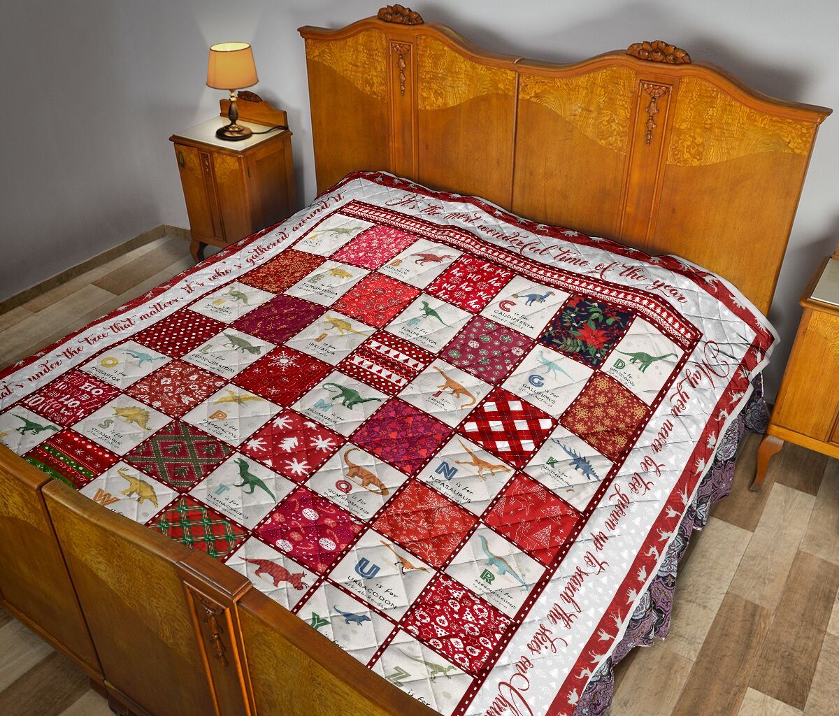 Dinosaur Quilt Blanket DHC02011128DD