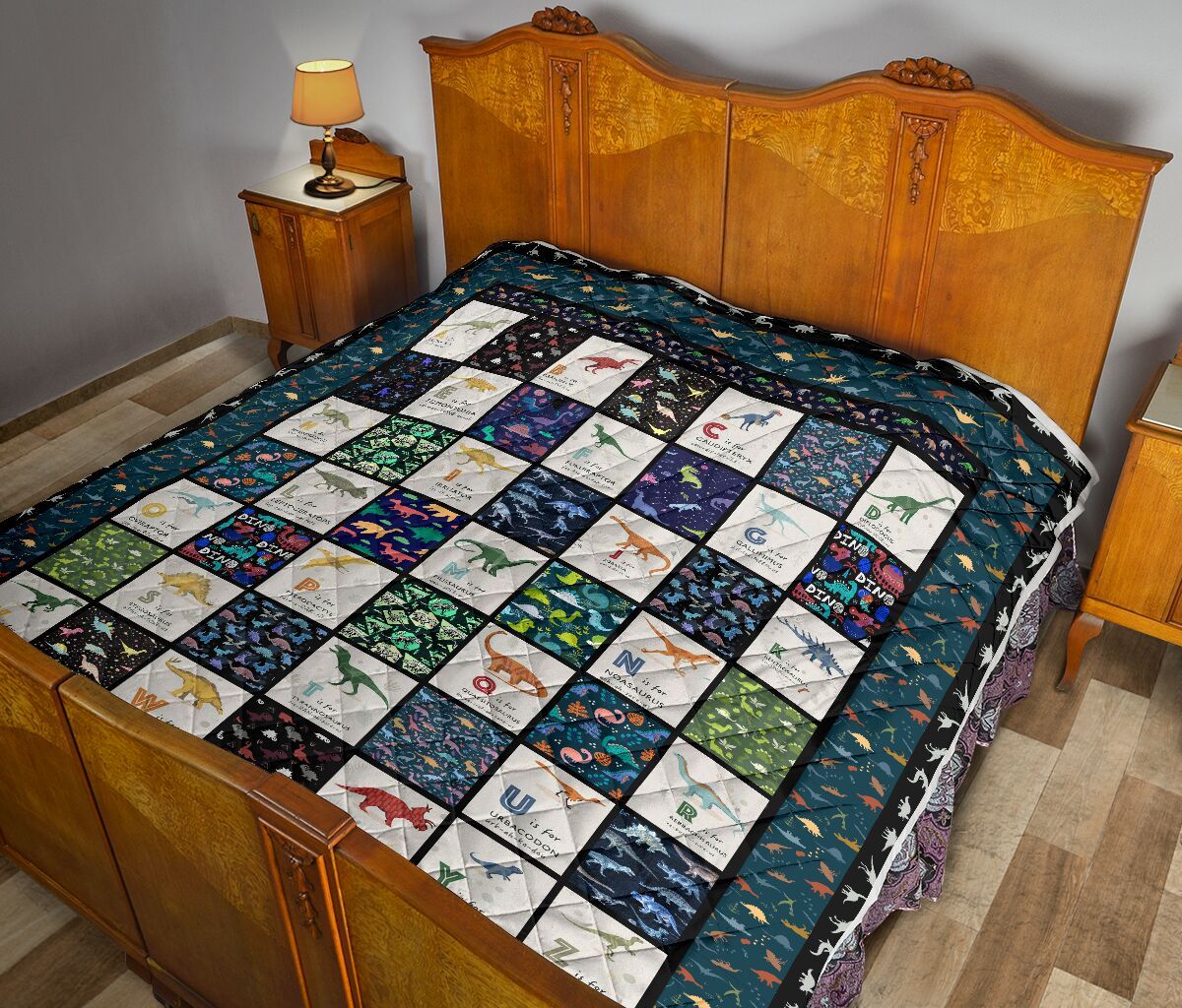 Dinosaur Quilt Blanket DHC0201992DD