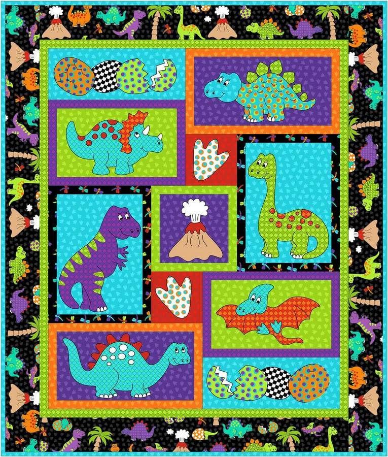 Dinosaur Quilt Blanket DHC3101142LT