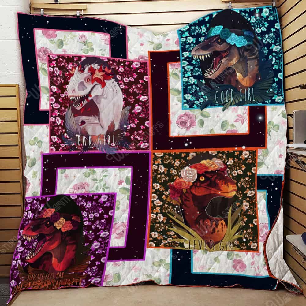 Dinosaur Quilt Blanket Kp164A Dhc131248Dd