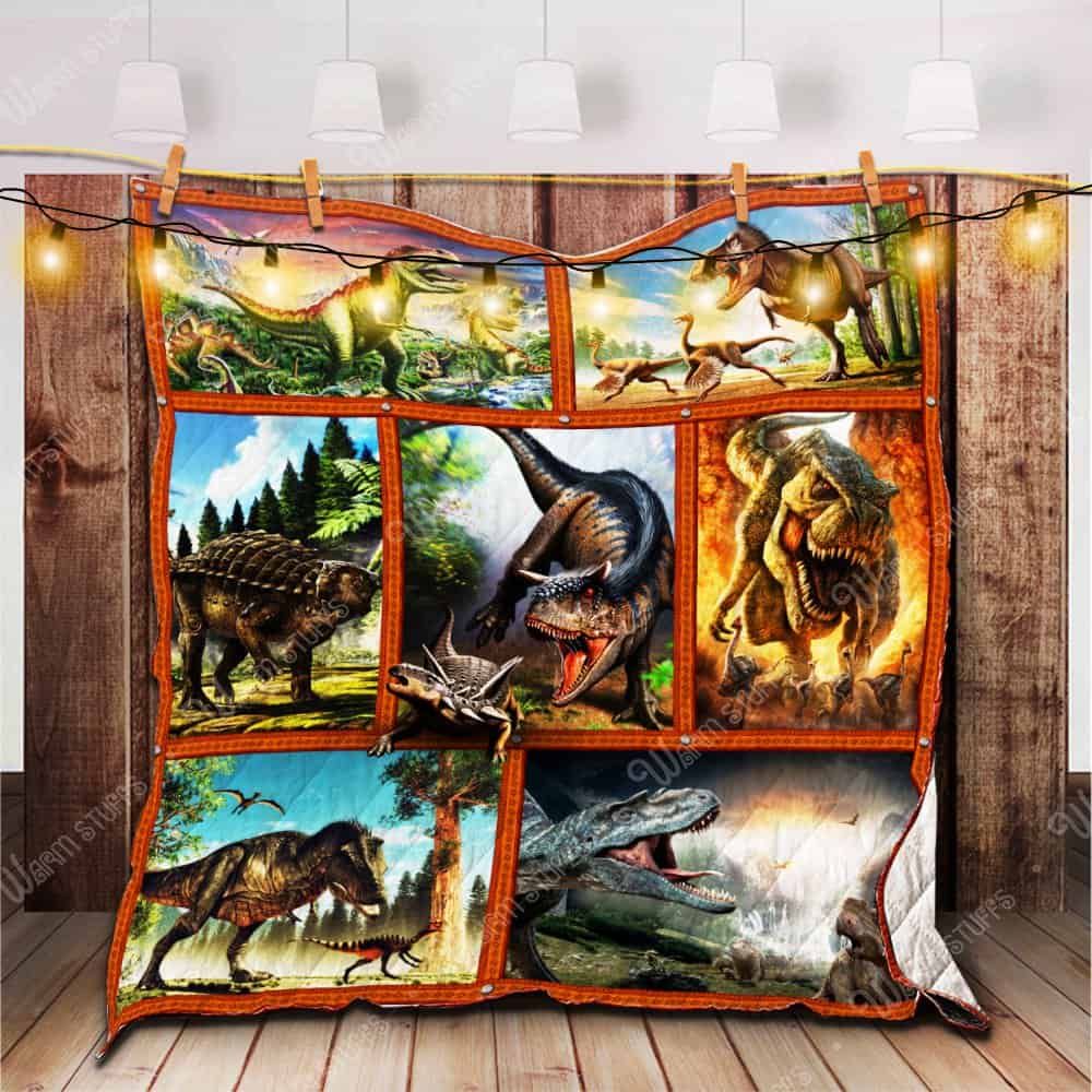 Dinosaur Quilt Blanket Kp184 Dhc1312665Dd