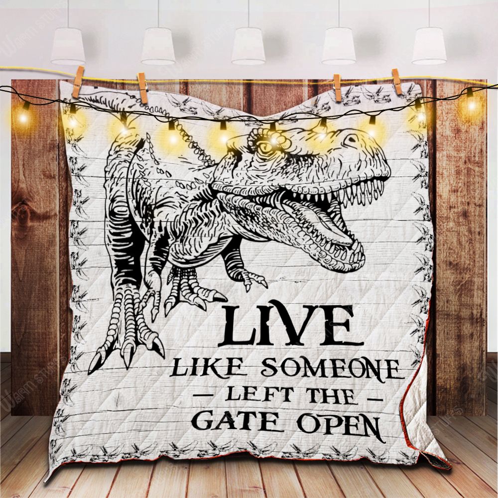Dinosaur Quilt Blanket Lb254A Dhc1312616Dd