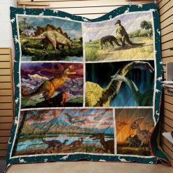 Dinosaur Quilt Blanket Lukhe6 Dhc0301975Dd