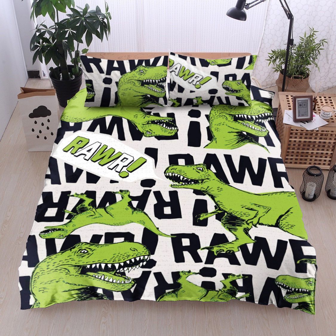 Dinosaur Rex Bedding Set