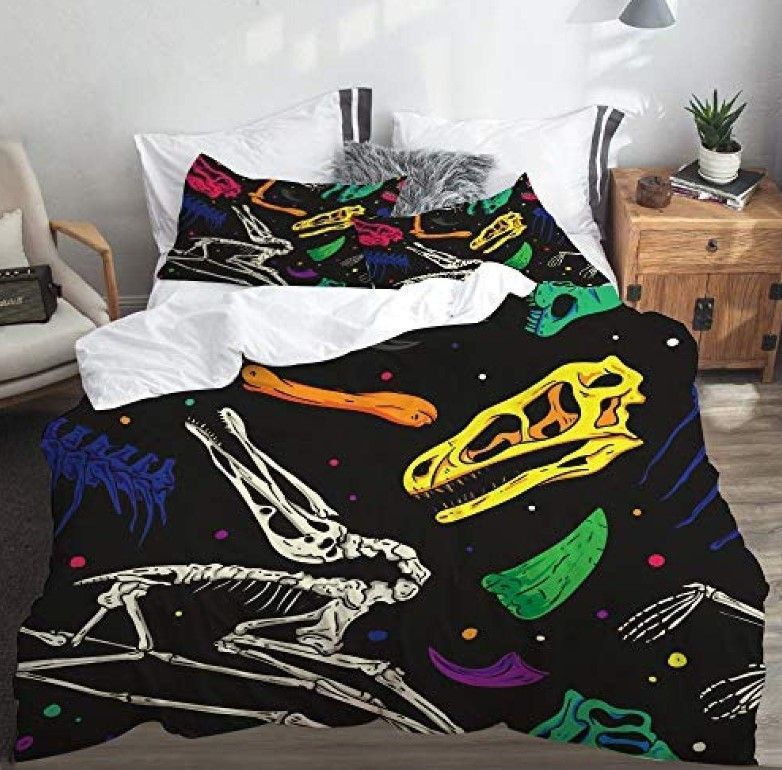 Dinosaur Skeletons Bedding Set