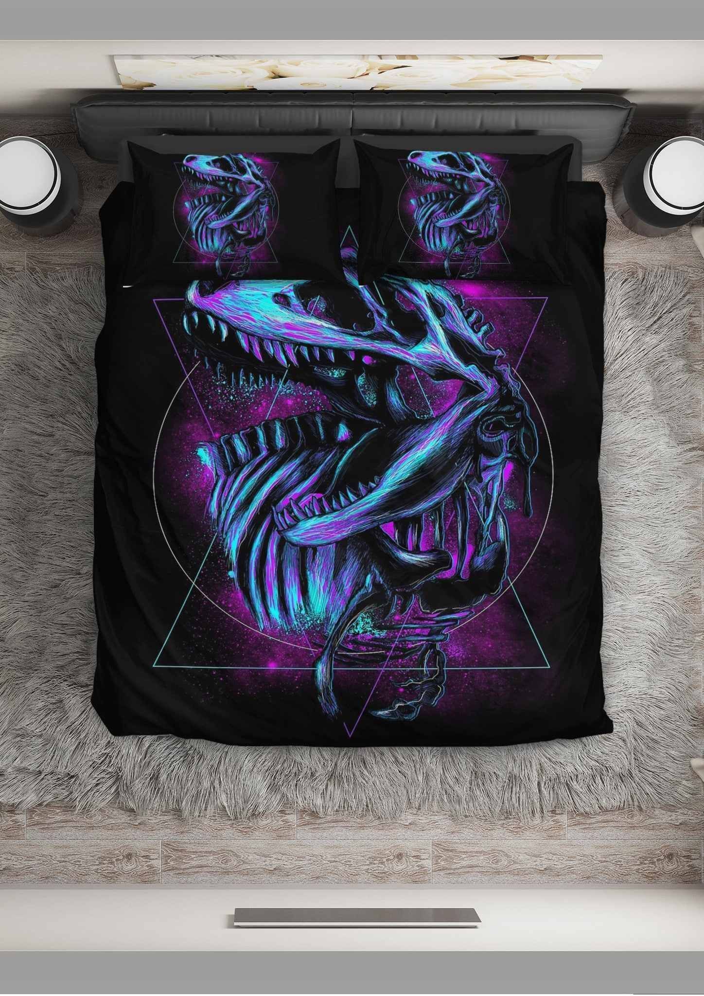 Dinosaur Skull Bedding Set