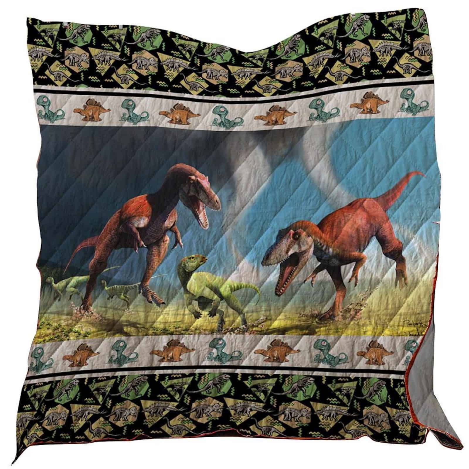 Dinosaur Washable Quilt Blanket 1001 04 Dhc1312388Dd