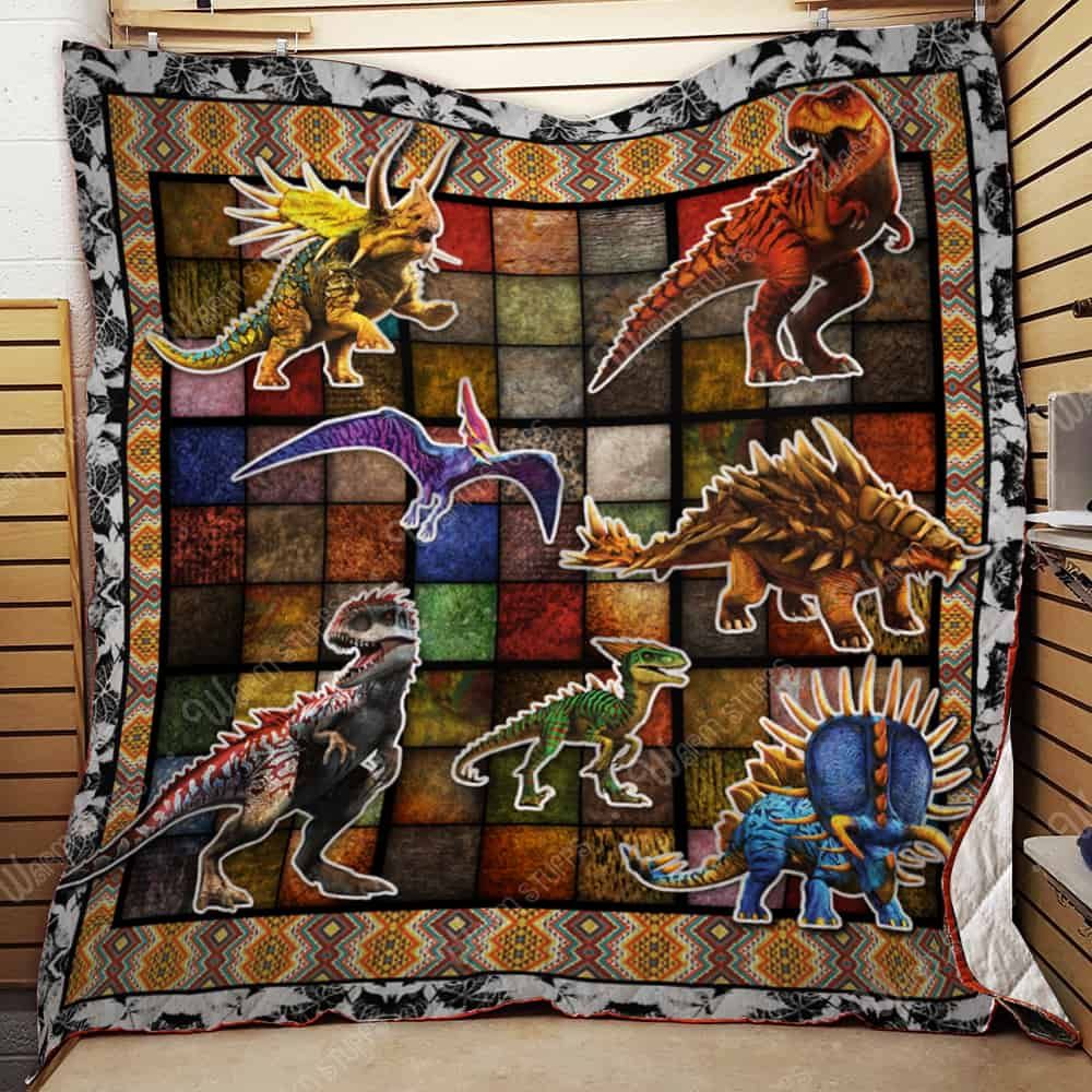 Dinosaur World Quilt Blanket Kb11 Dhc131259Dd