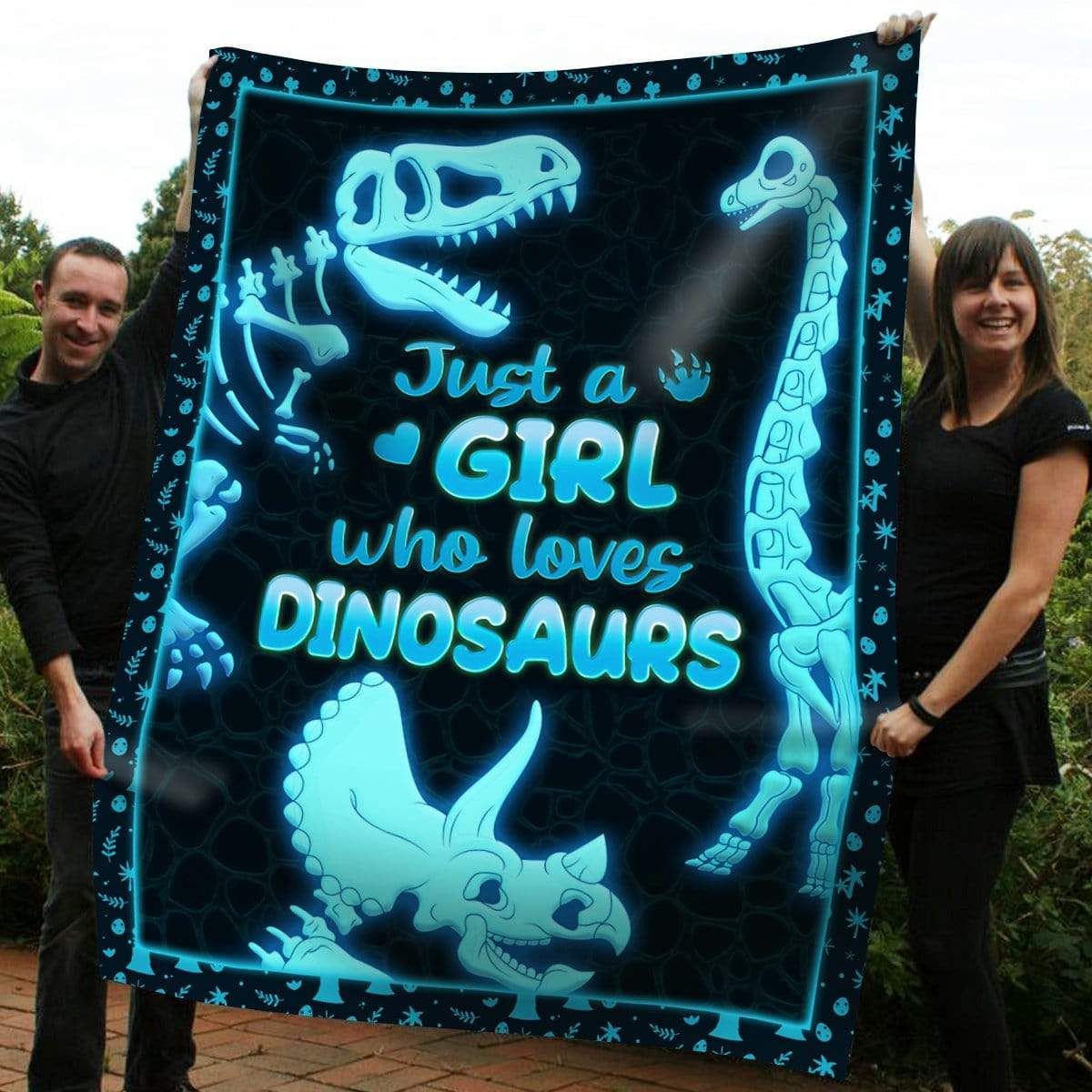 Dinosaurs Fleece Blanket