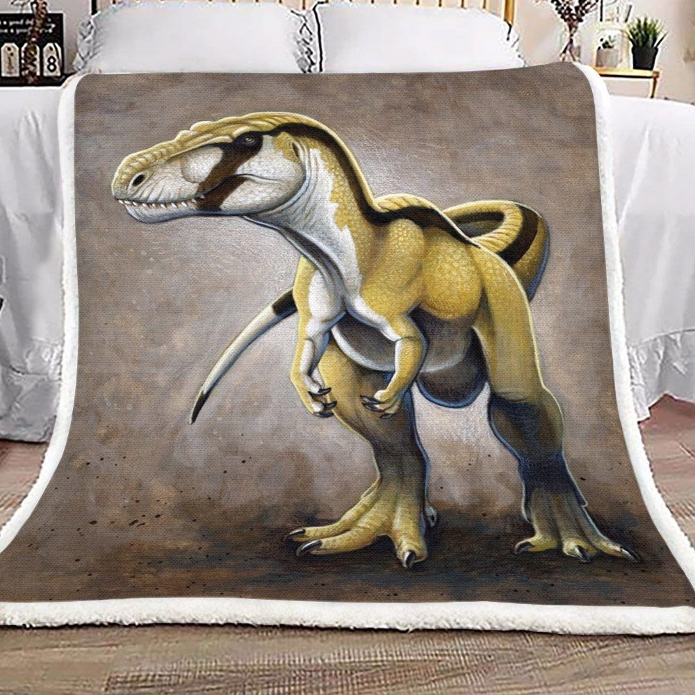 Dinosaurs Sherpa Fleece