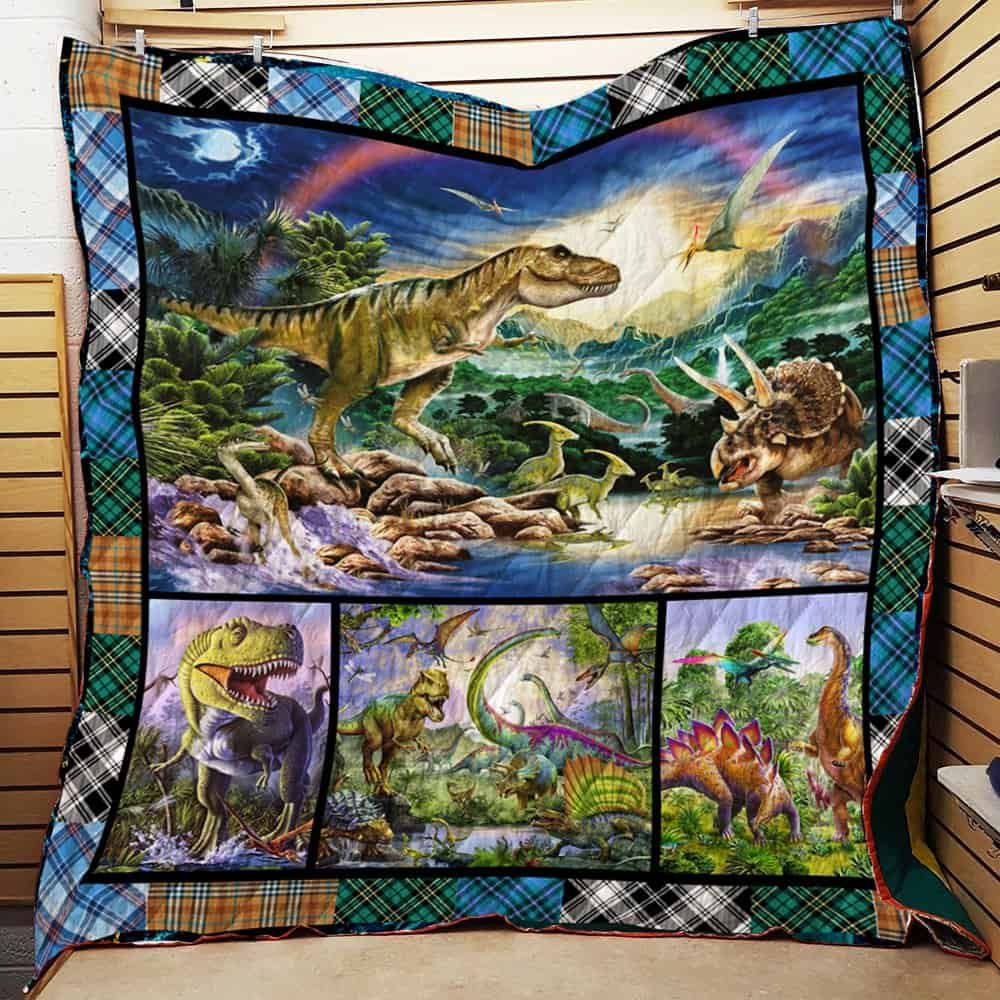 Dinosaurs Quilt Blanket Q0203 04 Dhc1312296Dd