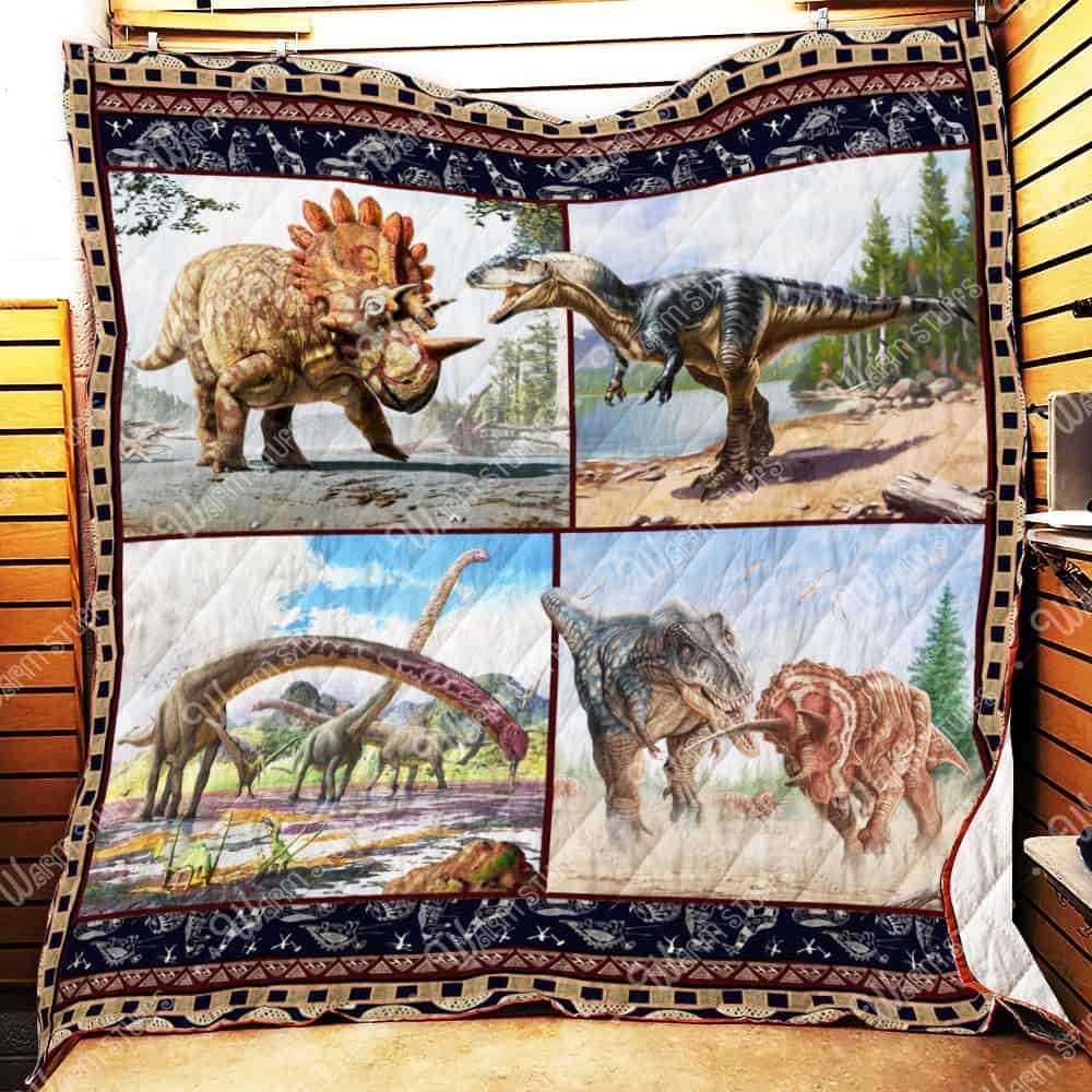 Dinosaurs Quilt Blanket Q043 06 Dhc1312291Dd