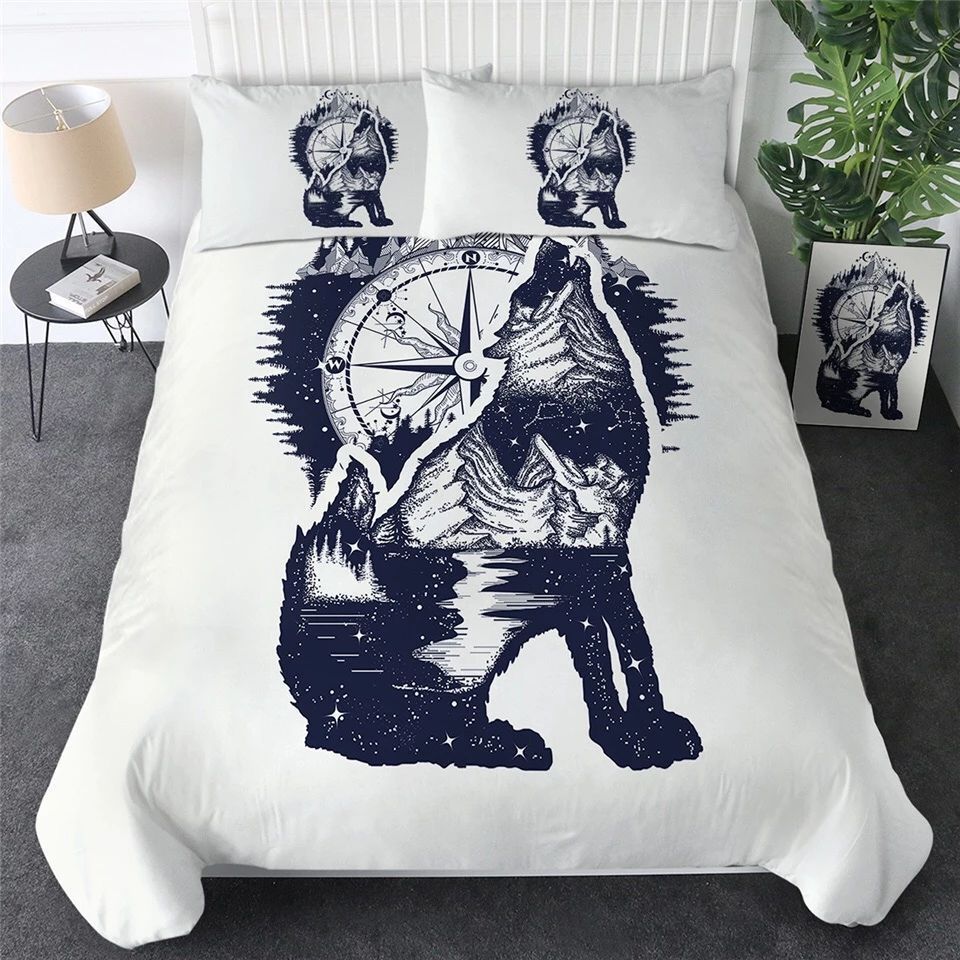 Directional Howls Bedding Set