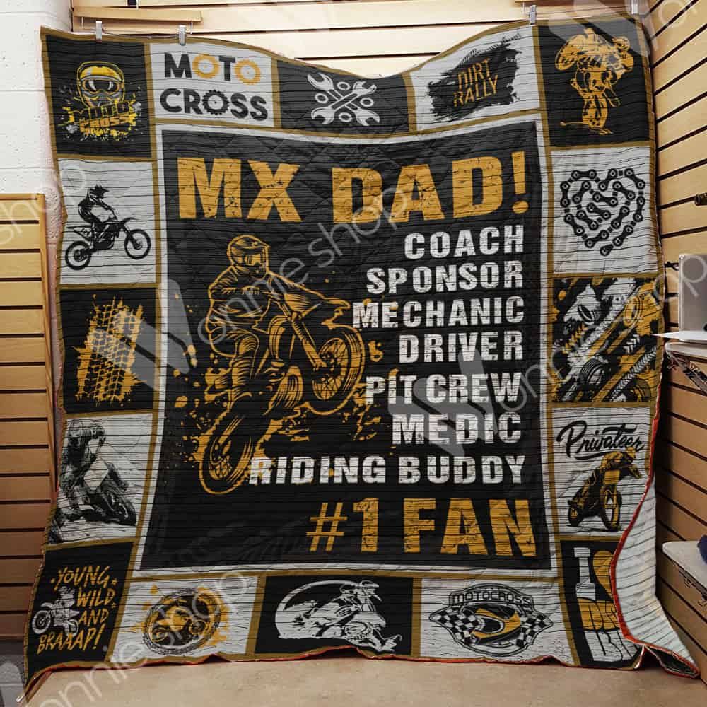 Dirt Bike Dad Quilt Blanket DHC1002969TD