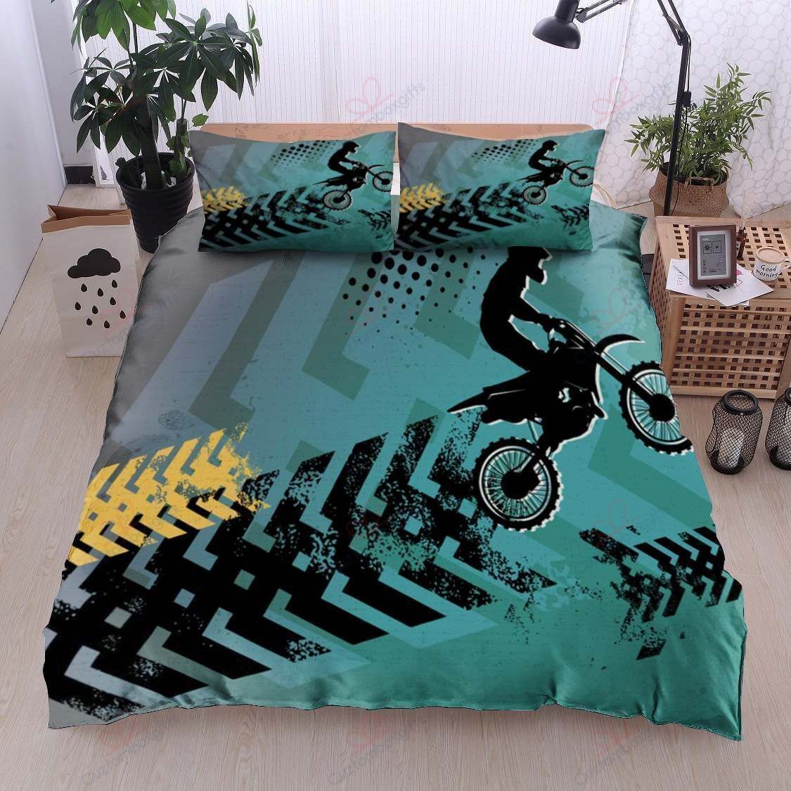 Dirt Bike Bedding Set