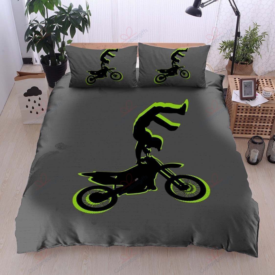Dirt Bike Leon Bedding Set