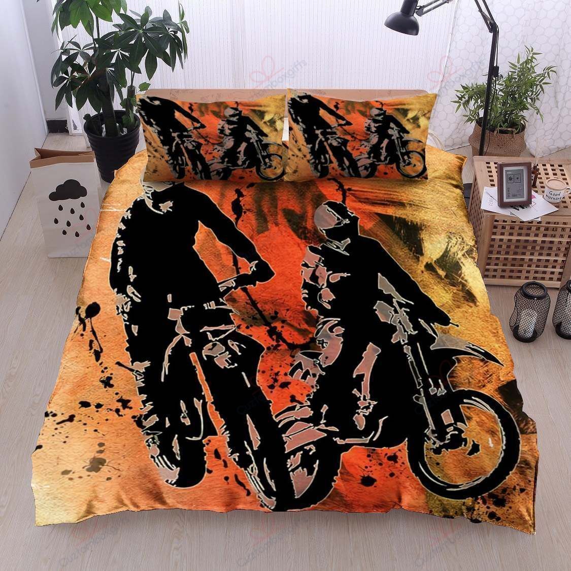Dirt Bike Race Bedding Set