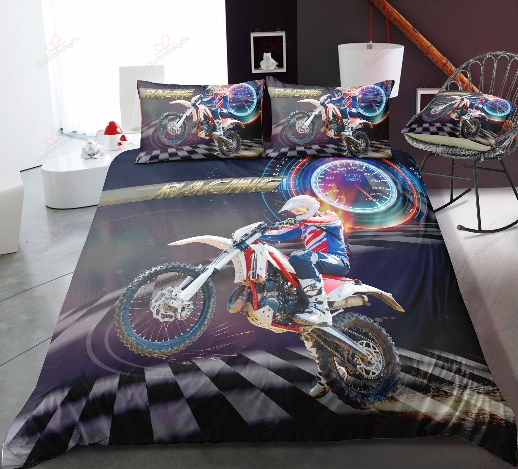 Dirtbike Bedding Set