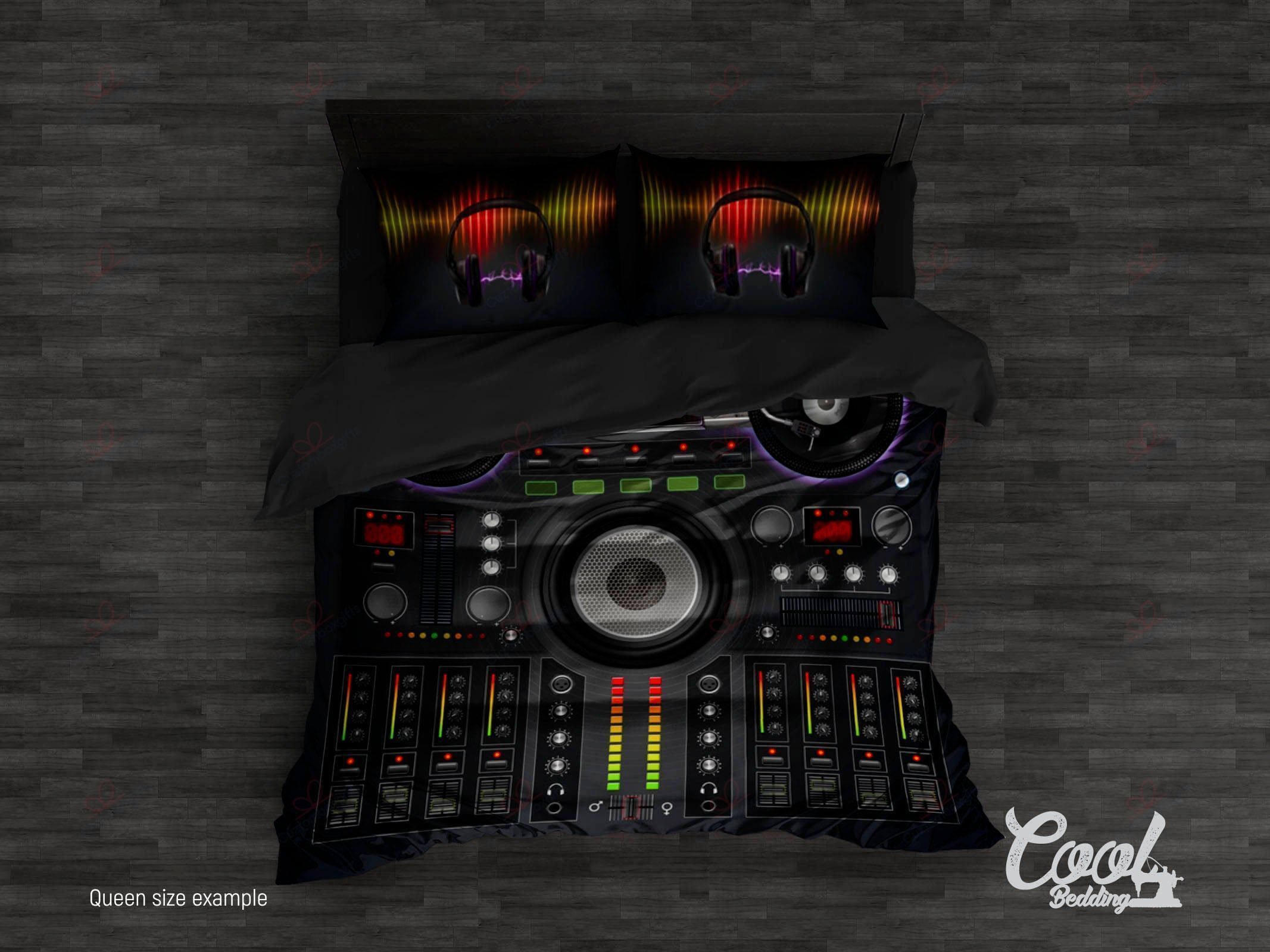 Dj Mixer Bedding Set