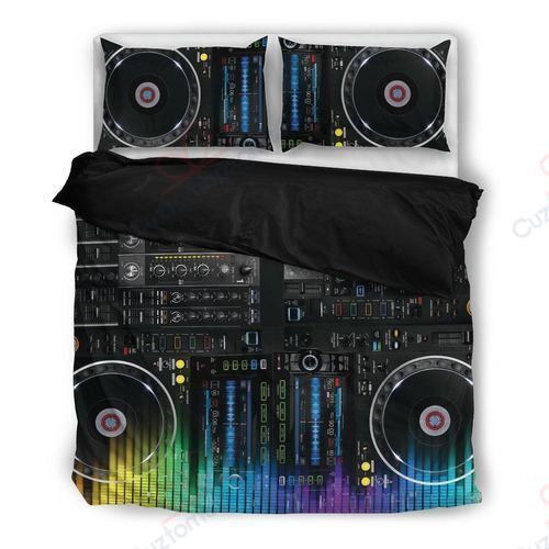 Dj Music Themed Bedding Set