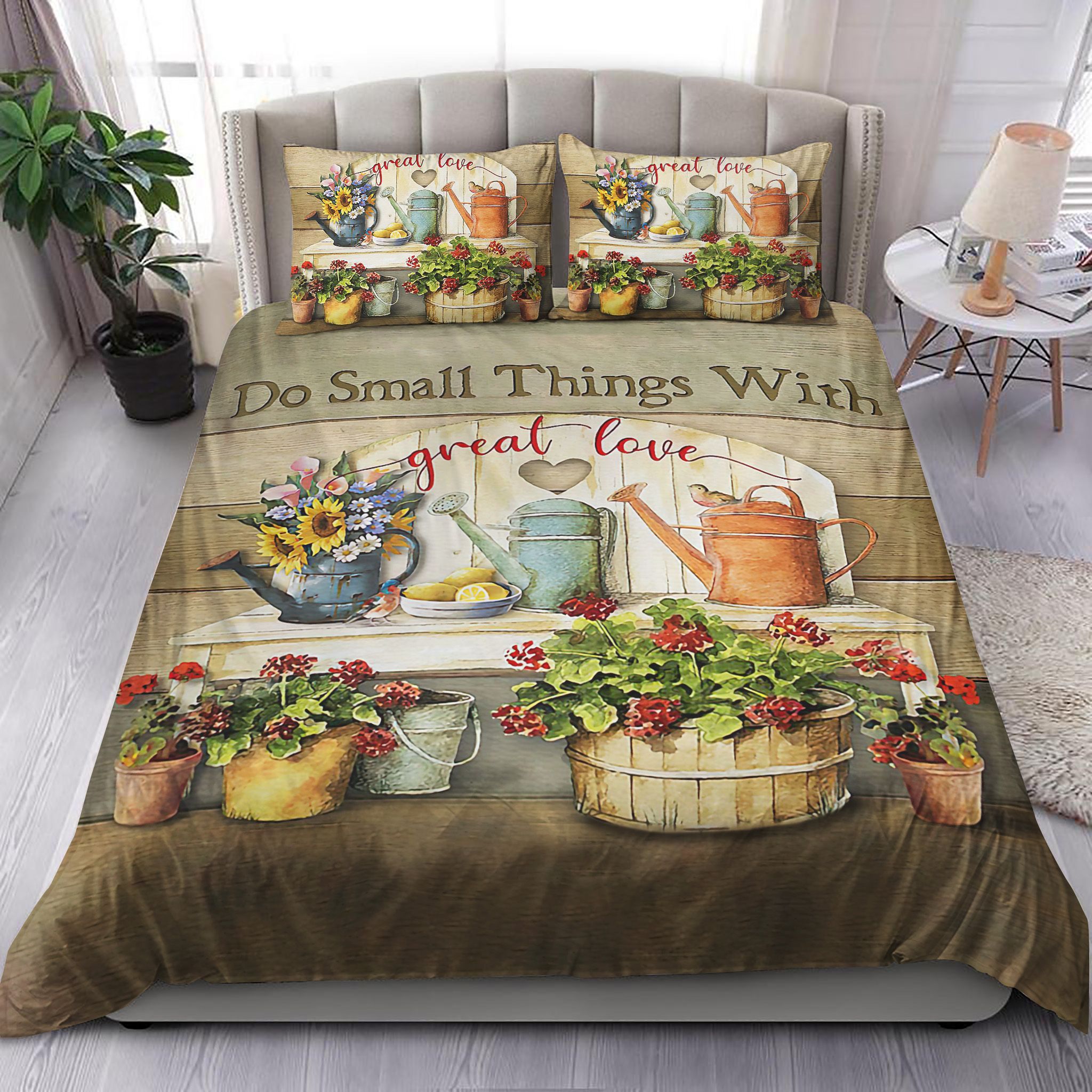 Do Small Things Gardening Bedding Set