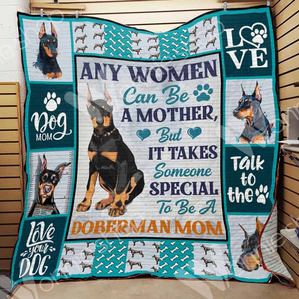 Doberman Pinscher Dog Blanket LNT0612002 Quilt Blanket
