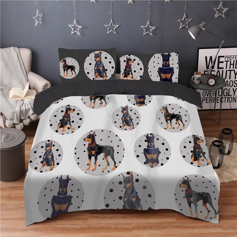 Doberman Pinscher Bedding Set